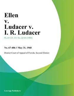 ellen v. ludacer v. i. r. ludacer book cover image