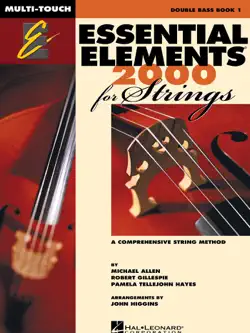 essential elements 2000 for strings - book 1 for string bass (textbook) book cover image