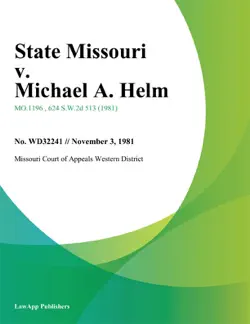 state missouri v. michael a. helm book cover image