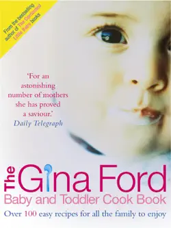 the gina ford baby and toddler cook book book cover image