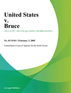 united states v. bruce imagen de la portada del libro