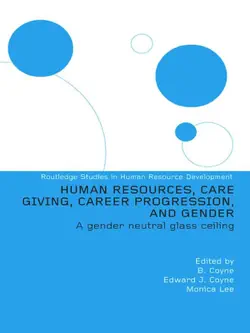 human resources, care giving, career progression and gender book cover image