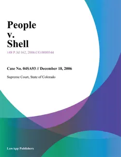 people v. shell imagen de la portada del libro