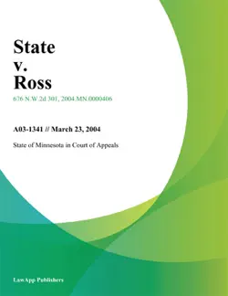 state v. ross book cover image