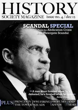 history society magazine: scandal special book cover image