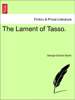 the lament of tasso. third edition imagen de la portada del libro