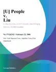 [U] People v. Liu sinopsis y comentarios
