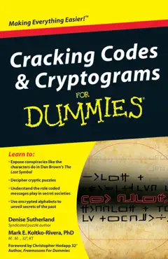 cracking codes and cryptograms for dummies book cover image
