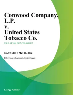 conwood company book cover image