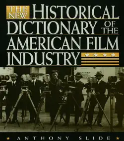 the new historical dictionary of the american film industry book cover image