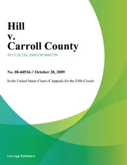 hill v. carroll county imagen de la portada del libro