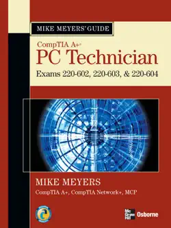 comptia a+ pc technician book cover image