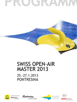 swiss open-air master 2013 book cover image