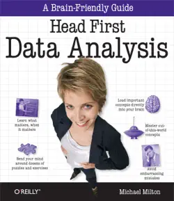 head first data analysis book cover image