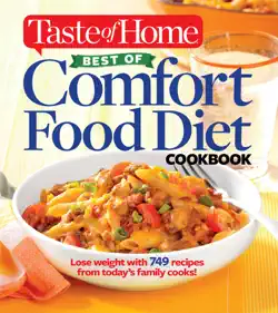 taste of home best of comfort food diet cookbook book cover image