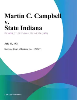 martin c. campbell v. state indiana book cover image