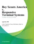 Boy Scouts America v. Responsive Terminal Systems synopsis, comments