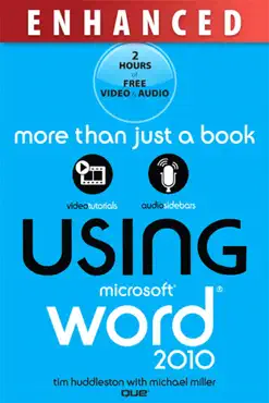 using microsoft word 2010, enhanced editions book cover image