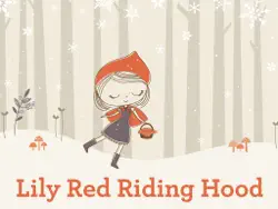 lily red riding hood book cover image