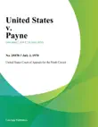 United States v. Payne synopsis, comments