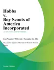 Hobbs v. Boy Scouts of America Incorporated synopsis, comments
