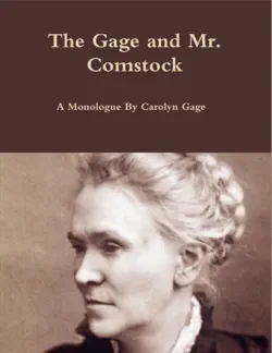 the gage and mr. comstock book cover image