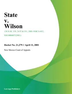 state v. wilson book cover image