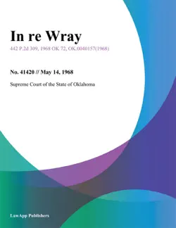 in re wray book cover image
