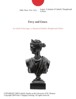 envy and grace. imagen de la portada del libro