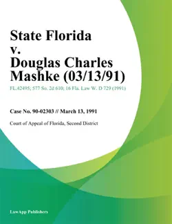 state florida v. douglas charles mashke book cover image