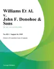 Williams Et Al. v. John F. Donohoe & Sons sinopsis y comentarios