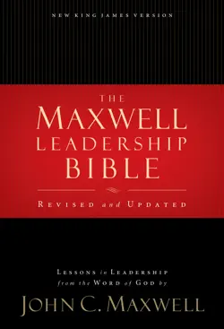 nkjv, maxwell leadership bible book cover image