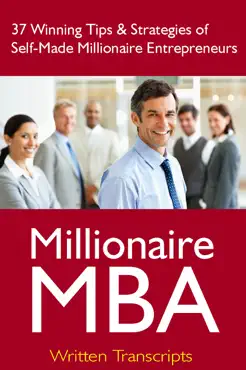 37 winning tips & strategies of self-made millionaire entrepreneurs book cover image