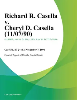 richard r. casella v. cheryl d. casella book cover image