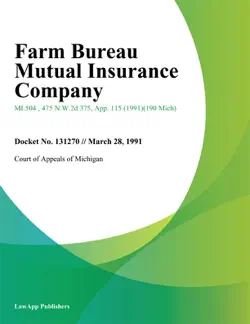 farm bureau mutual insurance company imagen de la portada del libro