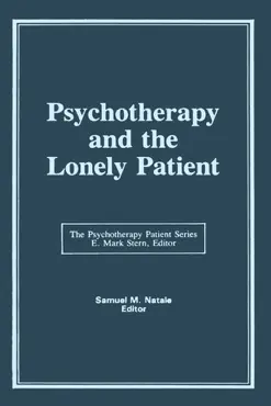 psychotherapy and the lonely patient book cover image