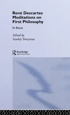 rene descartes' meditations on first philosophy in focus imagen de la portada del libro