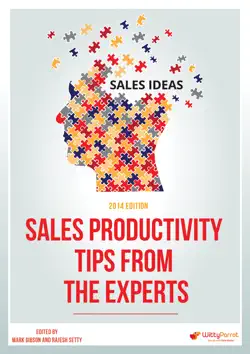 sales productivity tips from the experts 2014 edition book cover image