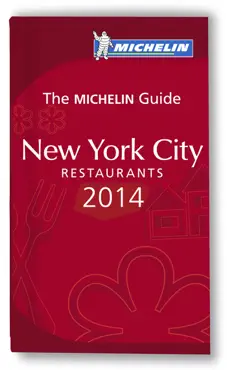 new york michelin guide 2014 book cover image