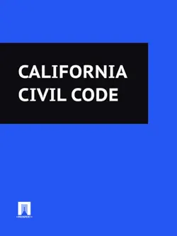 california civil code 2016 book cover image