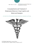 Conceptualization and Treatment of Kleptomania Behaviors Using Cognitive and Behavioral Strategies. synopsis, comments