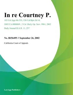 in re courtney p. book cover image