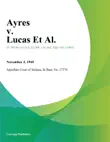 Ayres v. Lucas Et Al. synopsis, comments