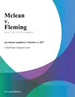 Mclean v. Fleming sinopsis y comentarios