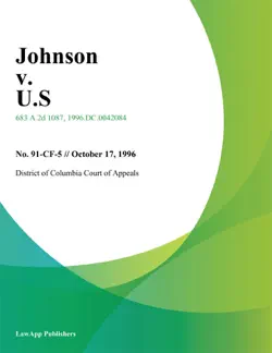 johnson v. u.s. book cover image