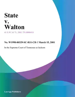 state v. walton book cover image