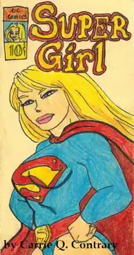 supergirl mini comic book cover image