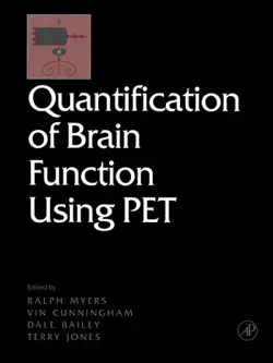 quantification of brain function using pet book cover image