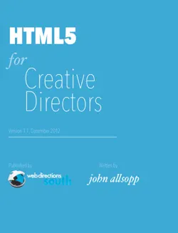 html5 for creative directors imagen de la portada del libro