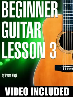 beginner guitar lesson 3 imagen de la portada del libro